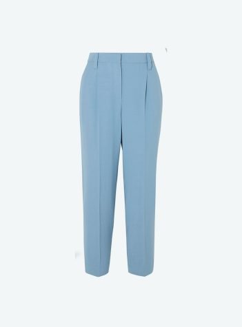 Blue fabric pants